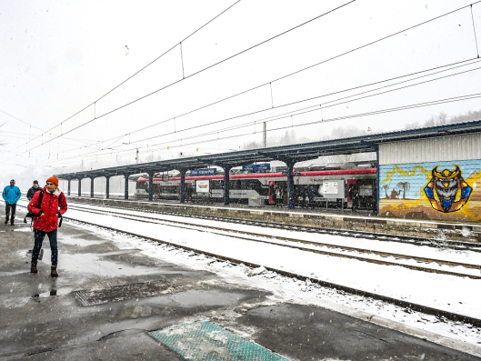 Železniční stanici v Králově Poli čeká rozsáhlá rekonstrukce. Foto: MMB/Marie Schmerková