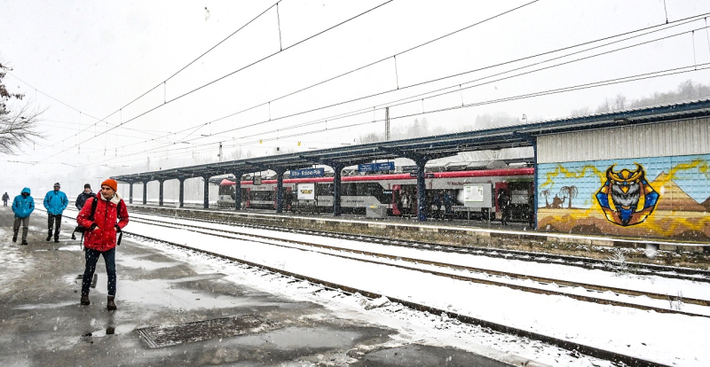 Železniční stanici v Králově Poli čeká rozsáhlá rekonstrukce. Foto: MMB/Marie Schmerková